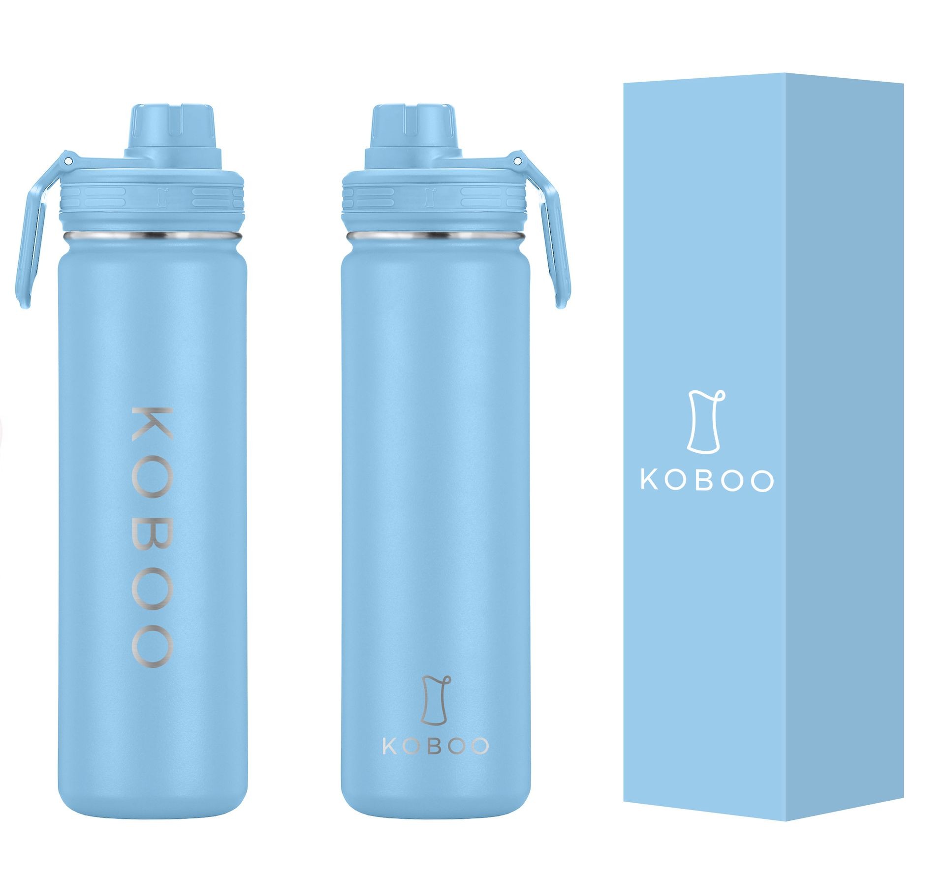 KOBOO Flask 24 OZ Powder Blue